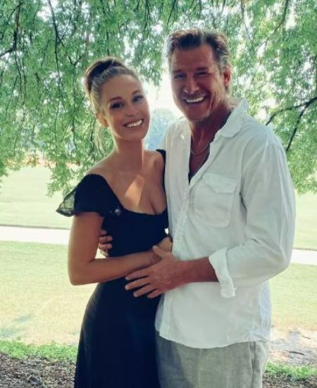   Andrea Böck's former partner Ty Pennington with his current wife