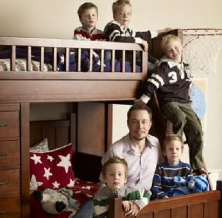   Elon Musk's children including Griffin 
