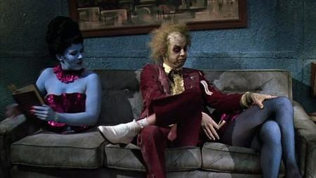   Tim Burton's ex-wife, Lena Gieseke allegedly appeared in the director's 1988 film, Beetlejuice