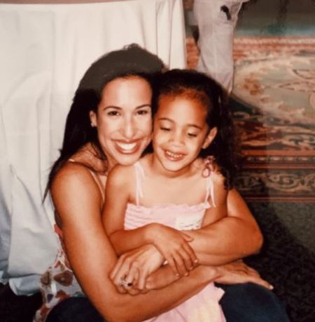   Dany Garcia mit ihrer Tochter Simone Alexandra Garcia