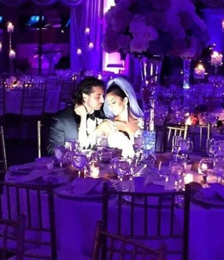   John Gotti Agnello Hochzeitsfoto mit seinem Ehepartner